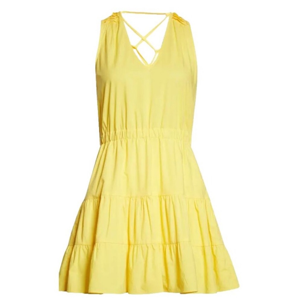 RAMY BROOK YELLOW SUN DRESS SIZE SMALL